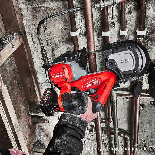 Milwaukee M12FBS64-0 12V Li-ion Cordless Brushless Fuel Band Saw - Skin Only – image 7