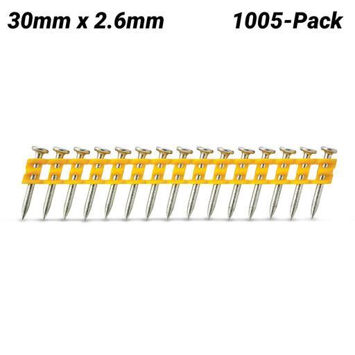 DeWalt DCN8901030 1005-Pack 30mm x 2.6mm Concrete Pins Suit DCN890 – image 2