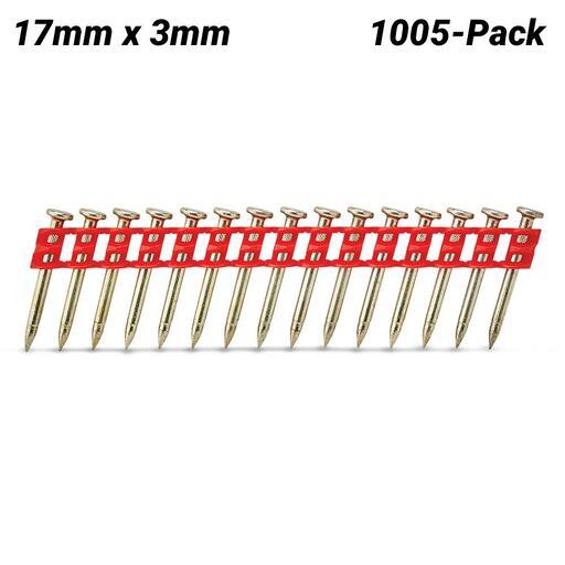 DeWalt DCN8903017 1005-Pack 17mm x 3.0mm Concrete Pins Suit DCN890 – image 4