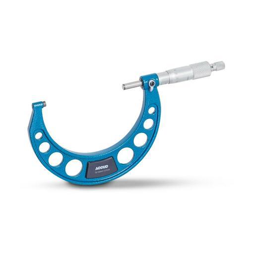 Accud AC-321-004-01 75-100mm (3-4") Metric Outside Micrometer – image 2