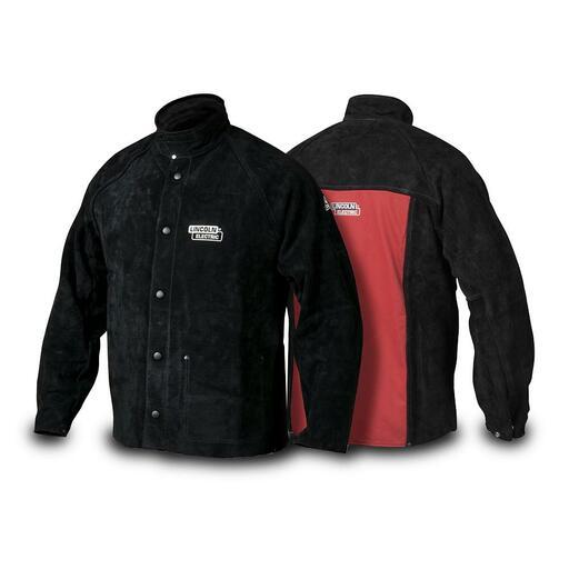 Lincoln Electric K2989 Leather Heavy Duty Welding Jacket