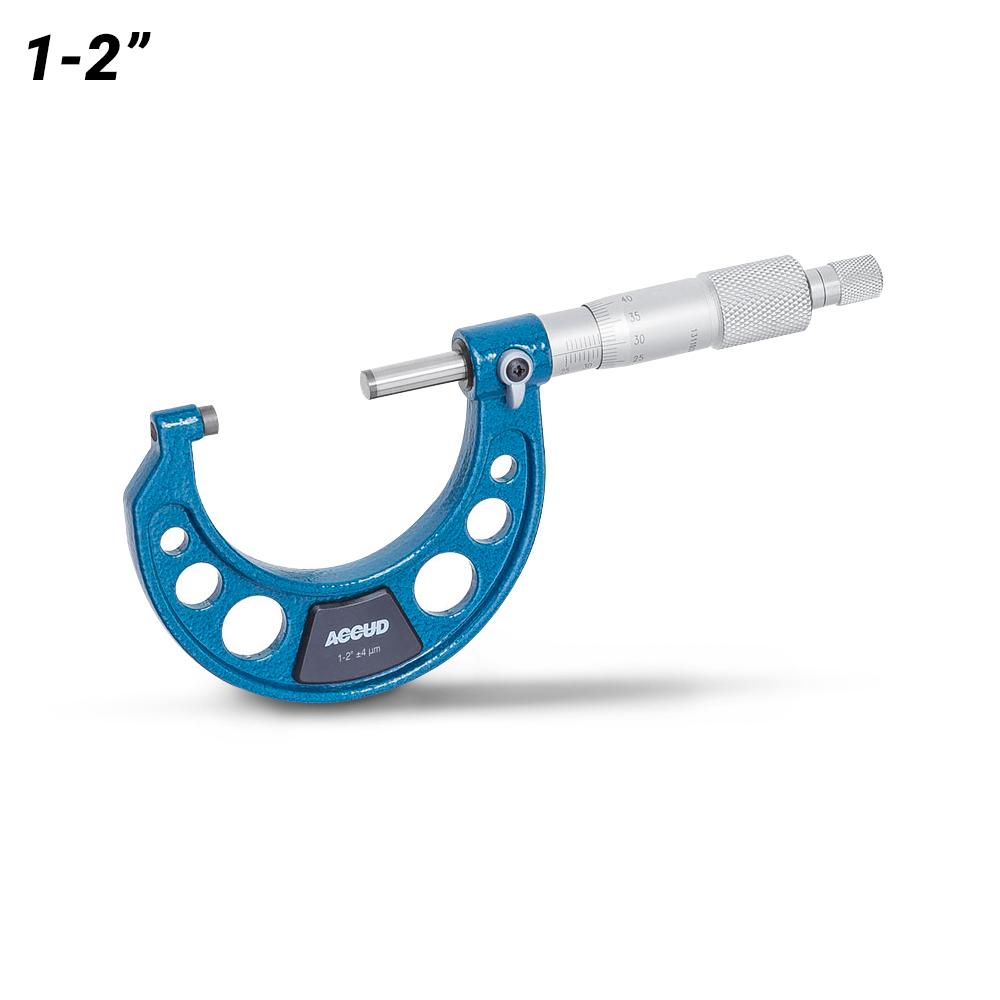 Accud AC-324-002-01 1-2" Imperial Outside Micrometer – image 1