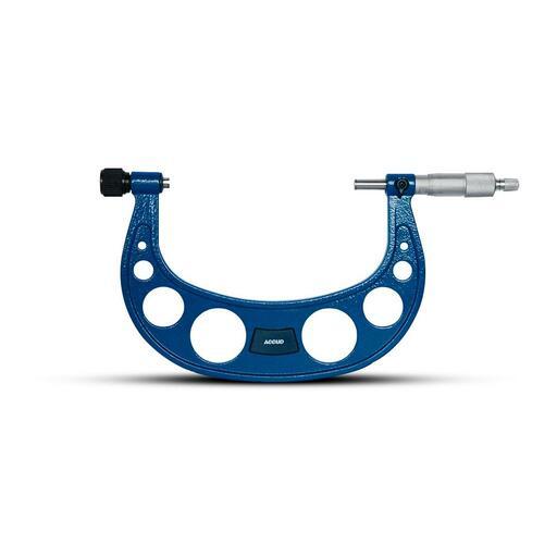 Accud AC-325-006-01 150mm (6") Outside Micrometer With Interchangeable Anvils – image 2