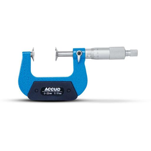 Accud AC-342-001-02 25mm (1") Outside Disc Micrometer – image 2