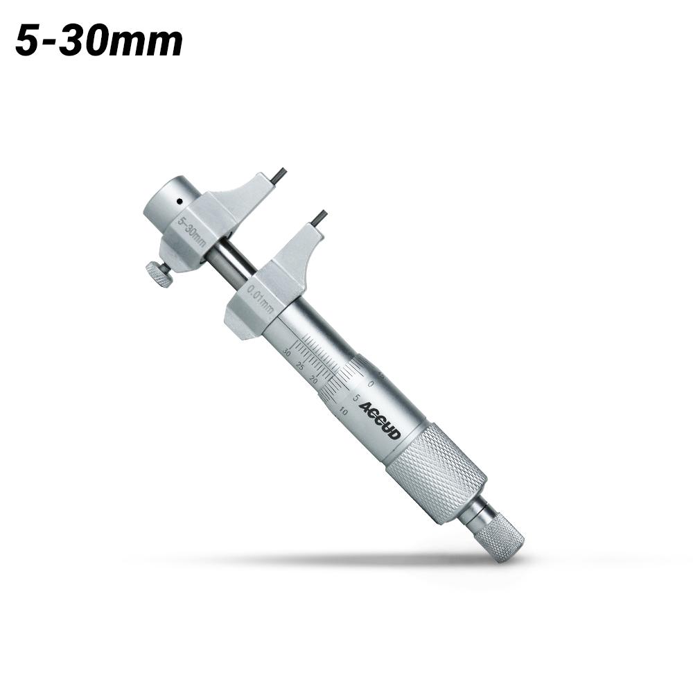 Accud AC-351-001-01 5-30mm Inside Micrometer With Setting Ring – image 1