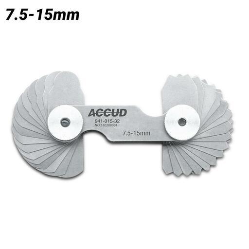 Accud AC-941-015-32 7.5-15mm Radius Gauge