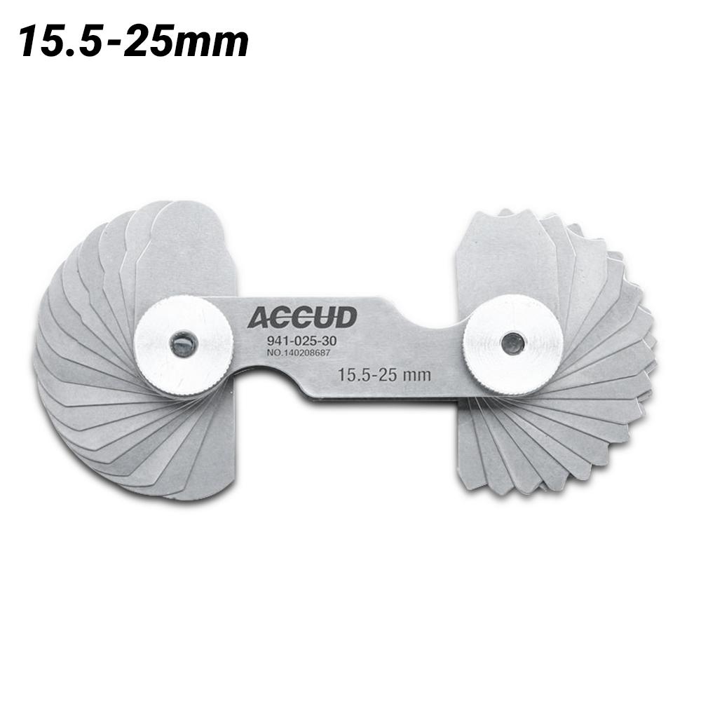 Accud AC-941-025-30 15.5-25mm Radius Gauge – image 1