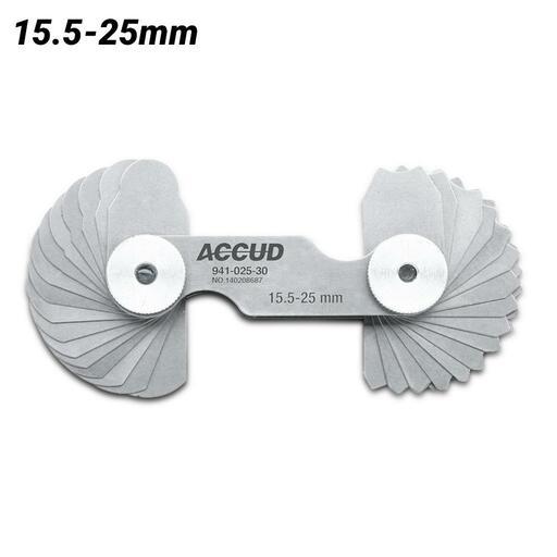 Accud AC-941-025-30 15.5-25mm Radius Gauge