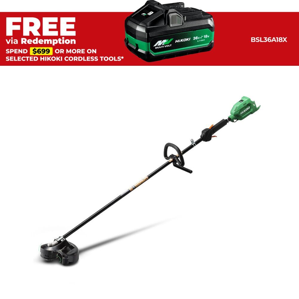 HiKOKI CG36DB(H4Z) 36V Li-Ion Cordless MultiVolt Loop Handle Line Trimmer - Skin Only – image 1