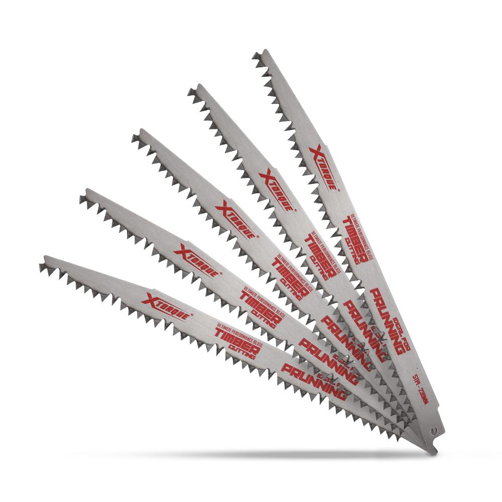 Xtorque X230PB 5-Pack 230mm (9") 5TPI Timber Reciprocating Blade – image 2
