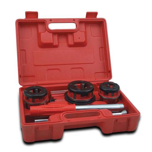 Garrick HRT100 1/2" - 1" Hand Ratcheting Threader Set
