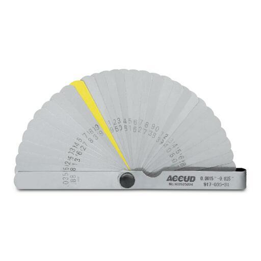 Accud AC-917-035-31 0.0015-0.035" Feeler Gauge