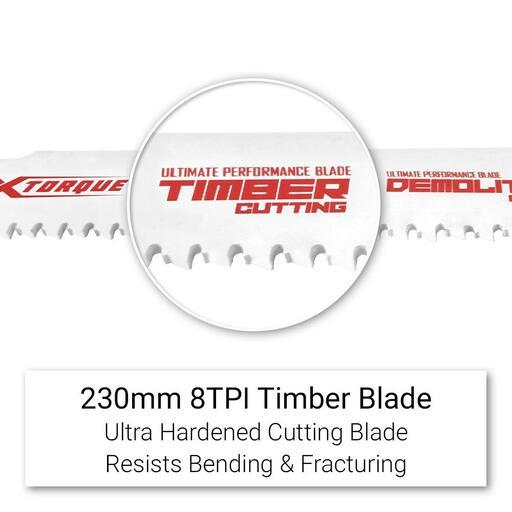 Xtorque X5PDK 5pce Demolition Reciprocating Blade Kit – image 6