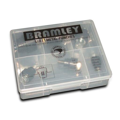 Bramley CPSET 6pce Sheetmetal Chassis Hole Punch – image 3