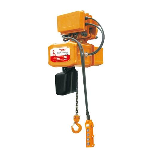 Toho TECH0206-ET 2T 6m Electric Trolley Chain Hoist – image 2