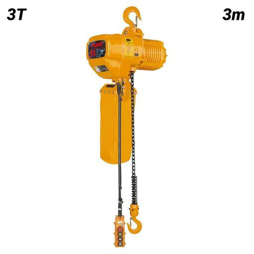 Toho TECH-3PH-2SP-0303 3T 3m Electric Chain Hoist