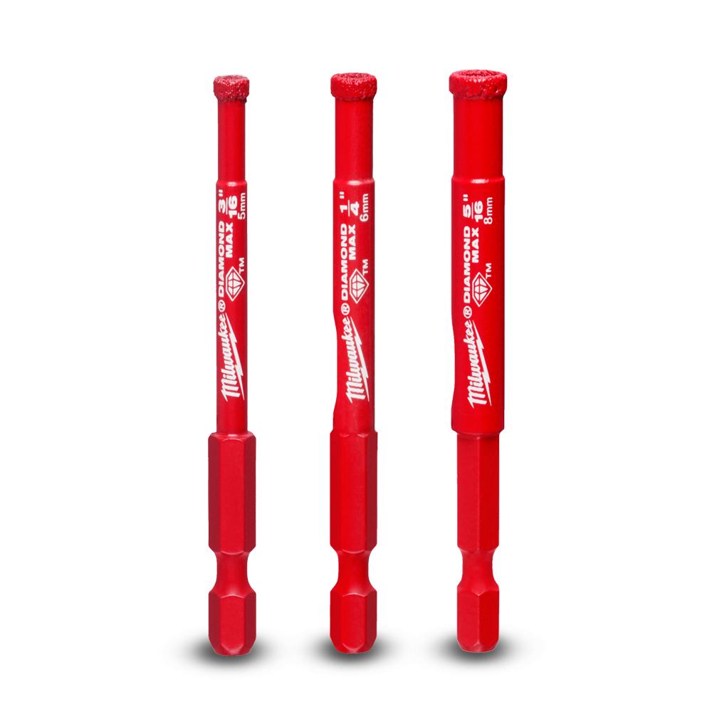 Milwaukee 49560500 3pce DIAMOND MAX 