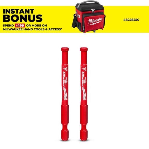Milwaukee 49560501   2-Pack 6mm DIAMOND MAX Diamond Grit Hole Saw Set