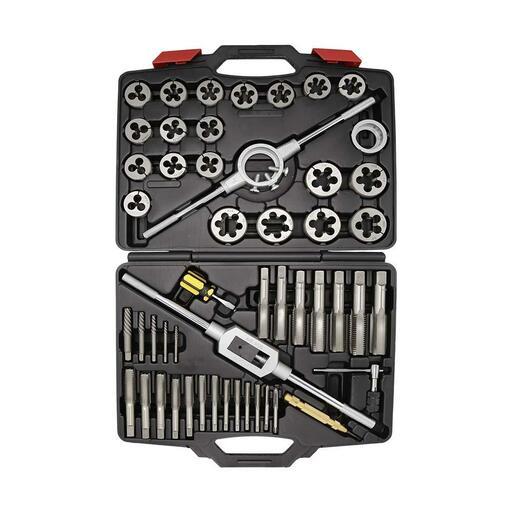 T&E Tools T45M 51pce Metric Tap & Die Set