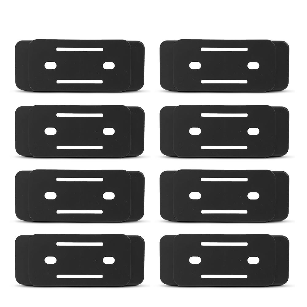 StealthMounts PAC-F-01-8 Milwaukee Packout 8-Pack Black Mounting Feet – image 2