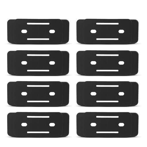 StealthMounts PAC-F-01-8 Milwaukee Packout 8-Pack Black Mounting Feet – image 2