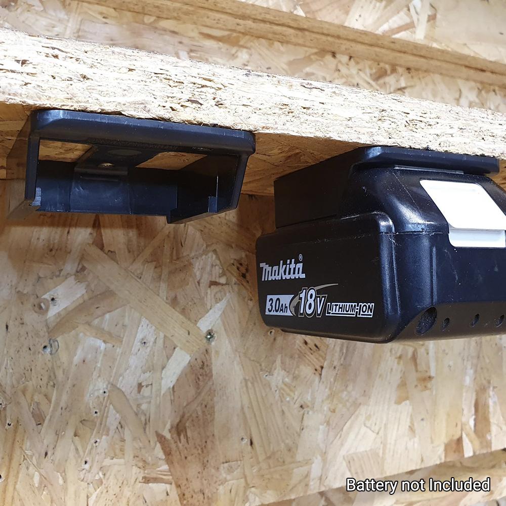 StealthMounts BM-MK18-6 18V Makita LXT 6-Pack Black Battery Mounts – image 7