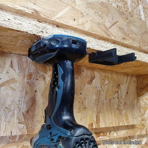 StealthMounts TM-MK18-BLK-4 18V Makita LXT 4-Pack Black Tool Storage Mounts – image 5