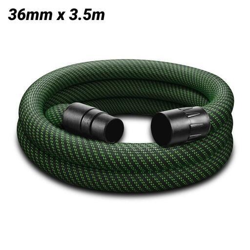 Festool D 36x3,5m-AS/CT RFID (204924) 3.5m x 36mm Anti-Static Smooth Suction Hose with RFID