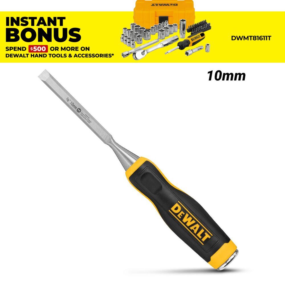DeWalt DWHT16851 10mm (3/8") Wood Chisel – image 1
