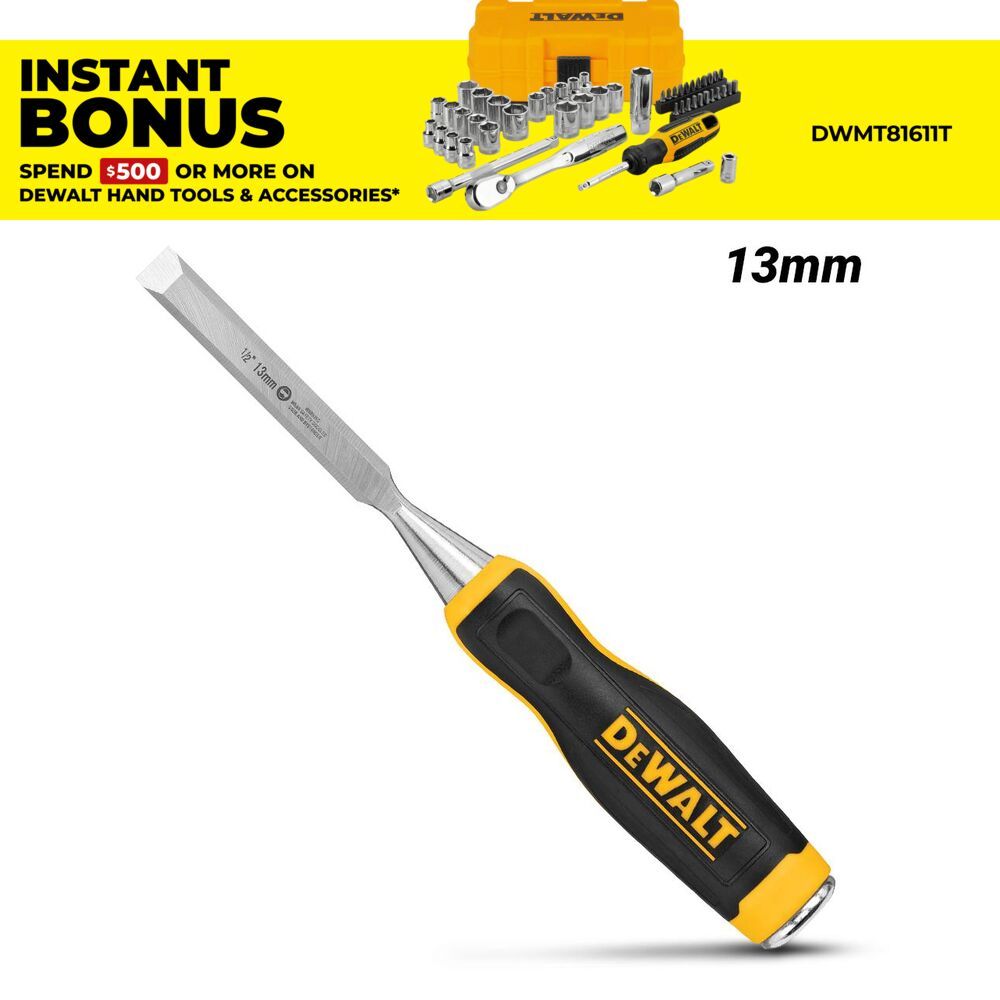 DeWalt DWHT16859 13mm (1/2") Wood Chisel – image 1