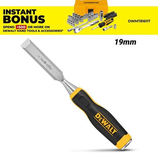 DeWalt DWHT16850 19mm (3/4") Wood Chisel