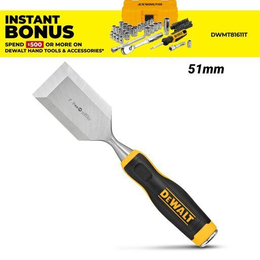DeWalt DWHT16861 51mm (2") Wood Chisel