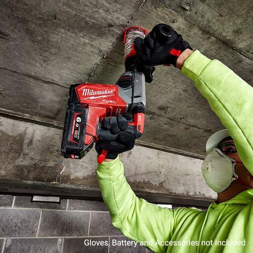 Milwaukee M18FH-0 18V Li-ion Cordless Brushless 26m SDS Plus Rotary Hammer Drill - Skin Only – image 4