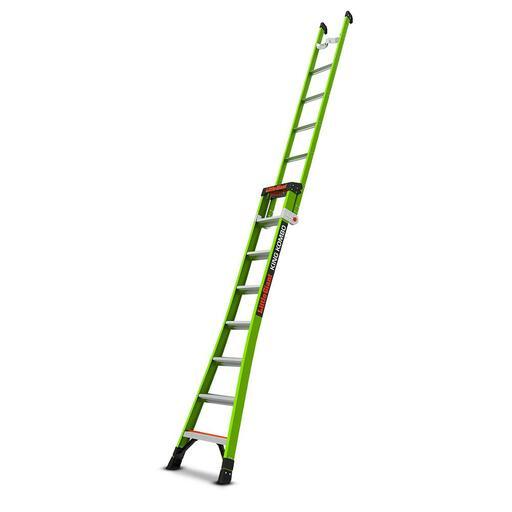 Little Giant Ladder Systems 13814-447 (13814-071) 2.4-4.2m 150kg Fibreglass King Kombo Step Extension Ladder With V-rung & Ground Cue – image 2