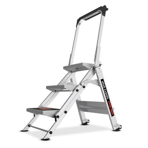 Little Giant Ladder Systems 10310BA-440 (10310B) 0.65m 150kg Aluminium Safety Stepladder With Safety Rail