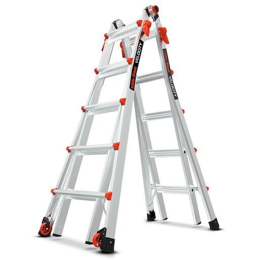Little Giant Ladder Systems 15422-440 (15422-001) 2.0-4.7m 150kg Aluminium Velocity Articulated Extendable Ladder