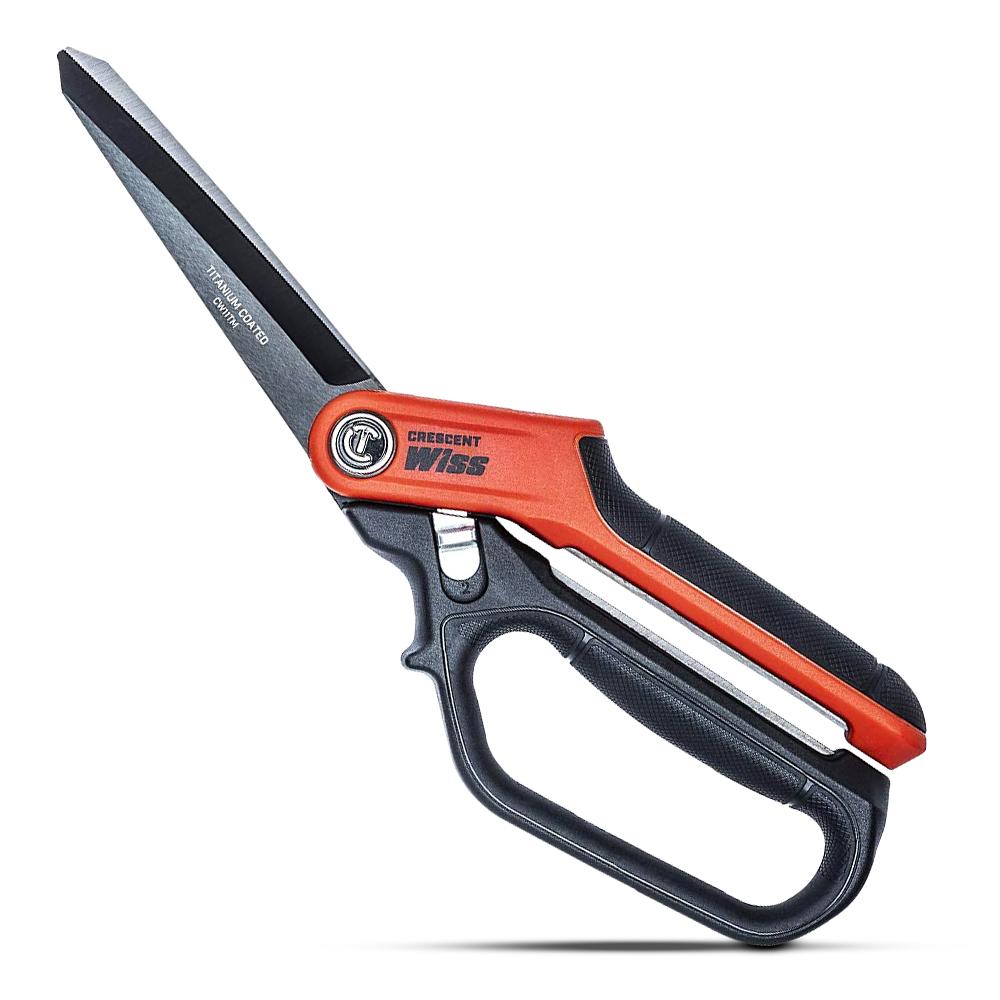 Wiss CW11TM 279mm (11") Titanium Coated Heavy-Duty Single Ring Tradesman Shears – image 1