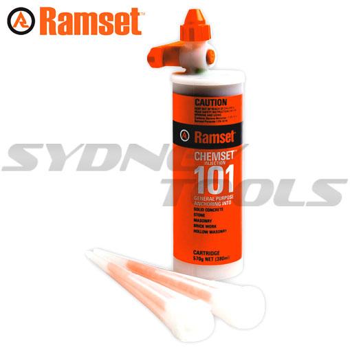 Ramset Chemset™ 101 101 380ml Medium Duty Anchoring Injection Adhesive