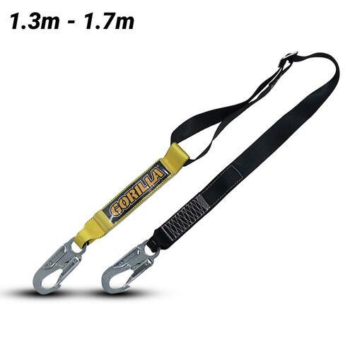 Gorilla GH-01B Adjustable Lanyard Suits Full Body Safety Harness