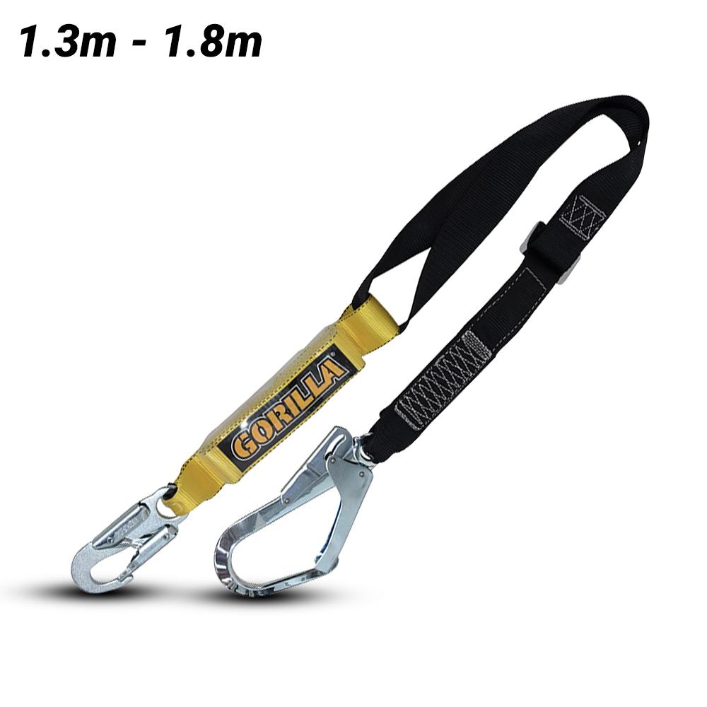 Gorilla GH-01BST Single Tail Adjustable Lanyard with Scaffold Hook – image 1