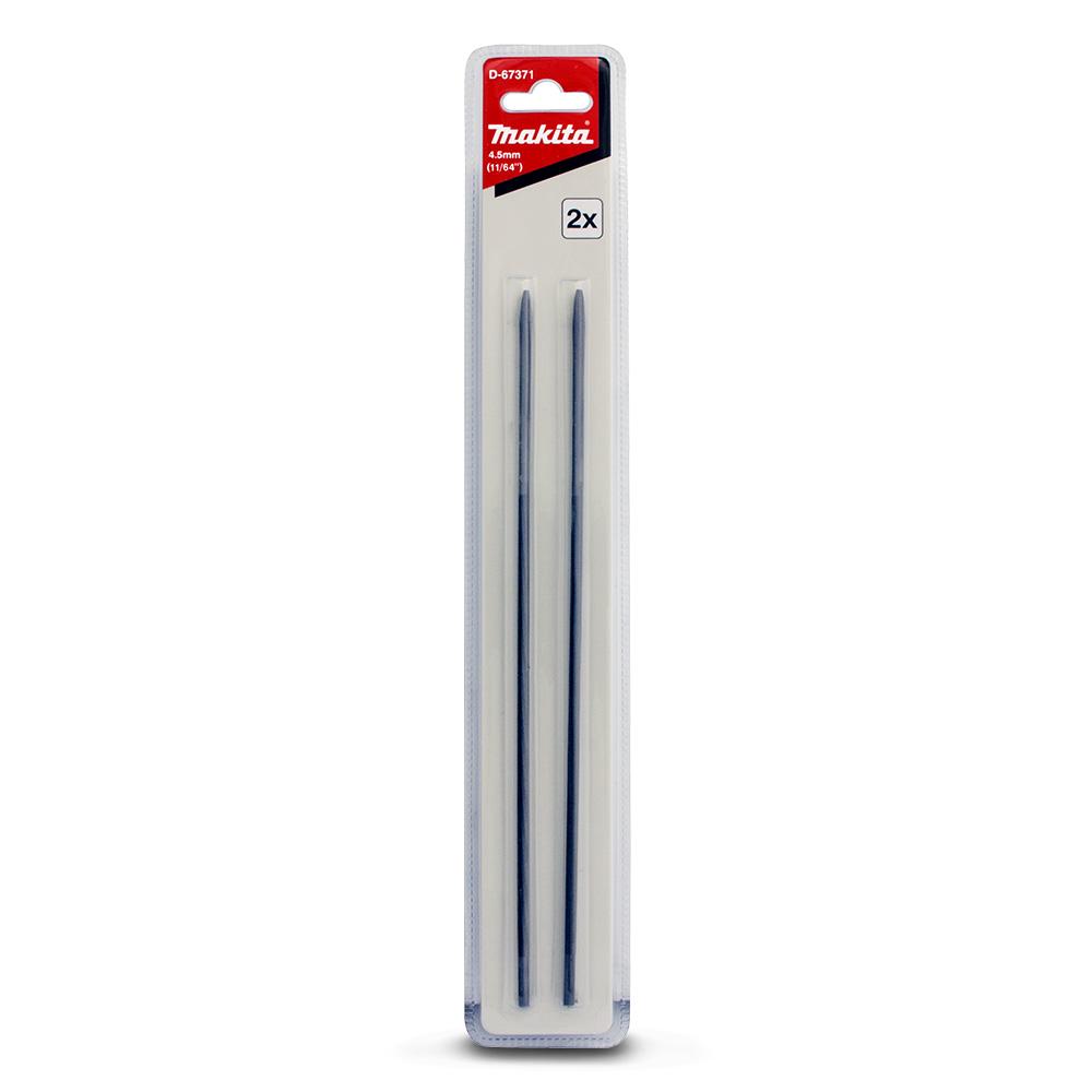 Makita D-67371 2pce 4.5mm (11/64") Round Chainsaw File – image 1