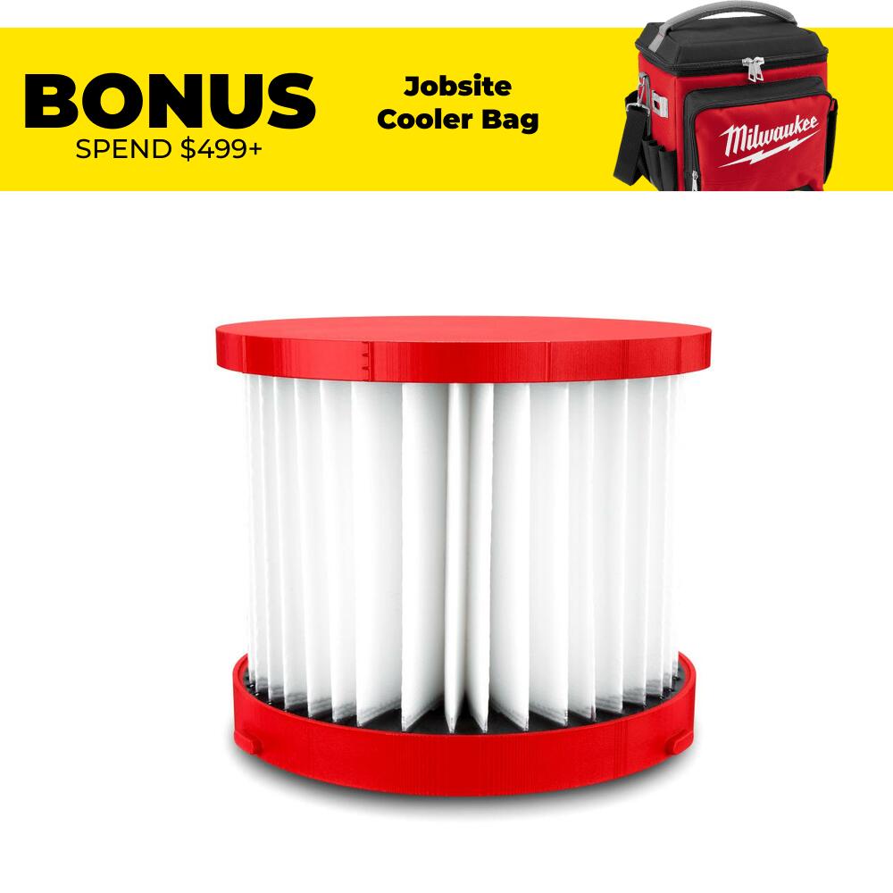 Milwaukee 49901900A HEPA Wet/Dry Vacuum Filter