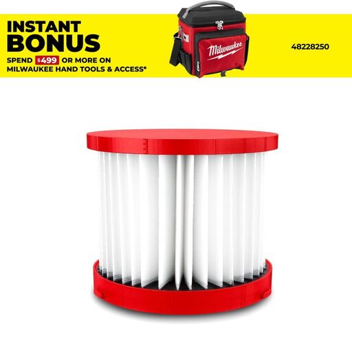 Milwaukee 49901900A HEPA Wet/Dry Vacuum Filter