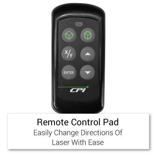 CPI CPI4DG 7.4V 2.0Ah Li-ion 360º Electronic Auto Leveling Multi Directional Green Beam 3D Grade Line Laser Kit – image 11