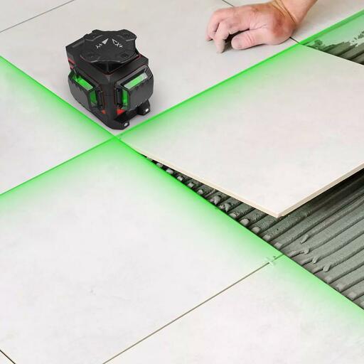 CPI CPI4DG 7.4V 2.0Ah Li-ion 360º Electronic Auto Leveling Multi Directional Green Beam 3D Grade Line Laser Kit – image 2
