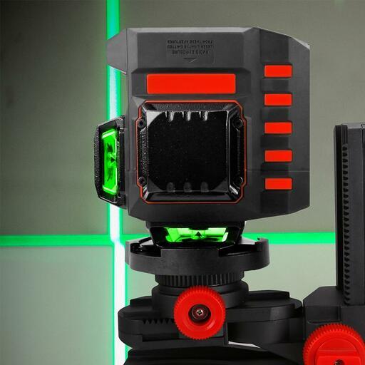 CPI CPI4DG 7.4V 2.0Ah Li-ion 360º Electronic Auto Leveling Multi Directional Green Beam 3D Grade Line Laser Kit – image 4