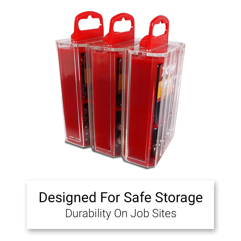 Xtorque XTCT2075P2 20-Pack 75mm PH2 Phillips Torsion Magnetic Driver Bit – image 6