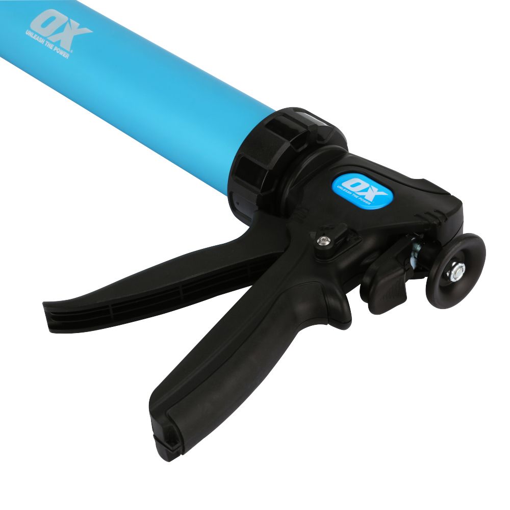 OX Tools OX-P045560 OX PRO 380mm (15") Dual Thrust Caulking Sealant Gun – image 4