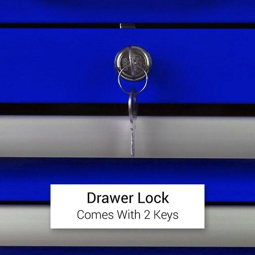 Daytona D6SLBLU 26" Heavy Duty 6 Drawer Tool Chest - Blue – image 10
