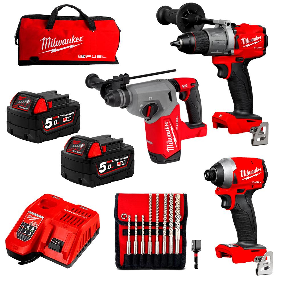 Li-ion Cordless Fuel 3pce Combo Kit